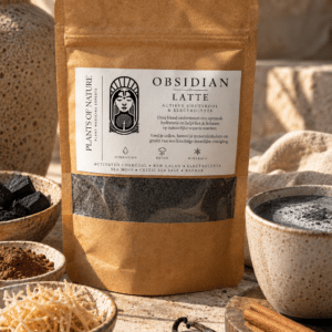 Obsidian Latte - Actieve Houtskool & Electrolytes Formule